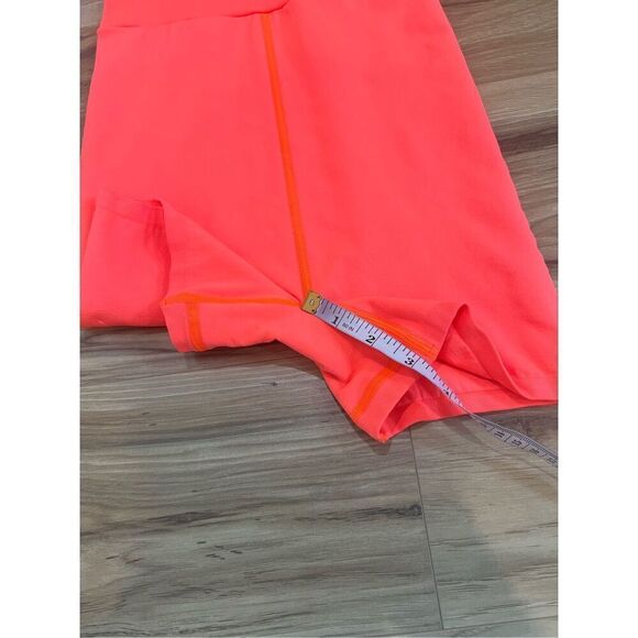 Free People Movement Every Single Time Runsie in Neon Coral sz XS/S - Picture 6 of 6